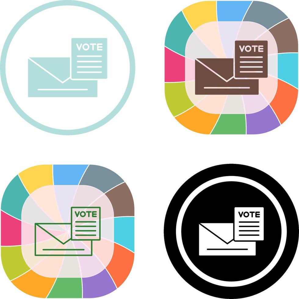 Letter Icon Design vector