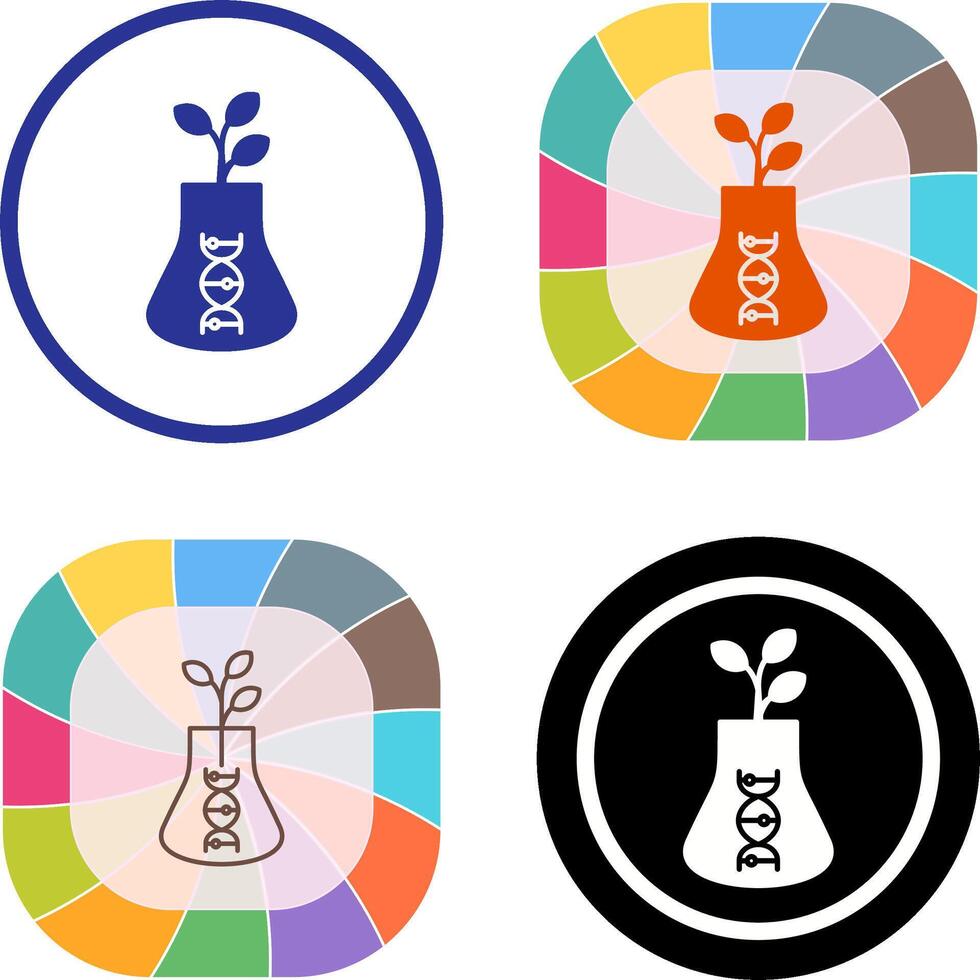 Biology Icon Design vector