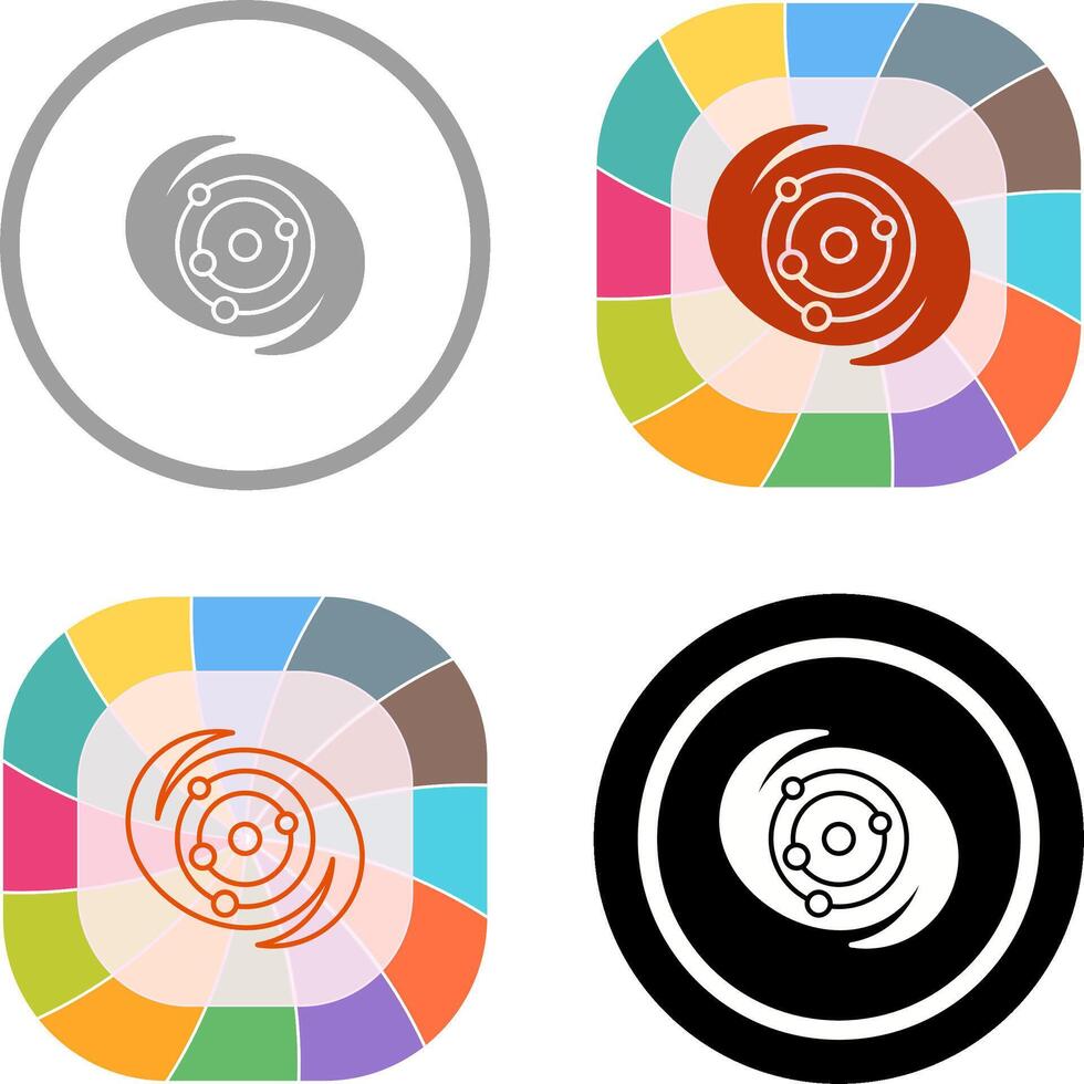 Galaxy Icon Design vector