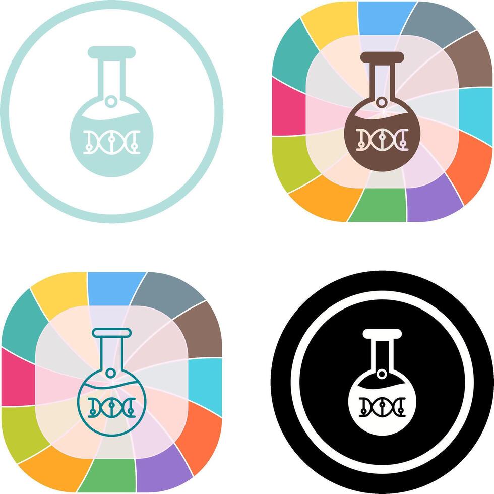 Dna Icon Design vector