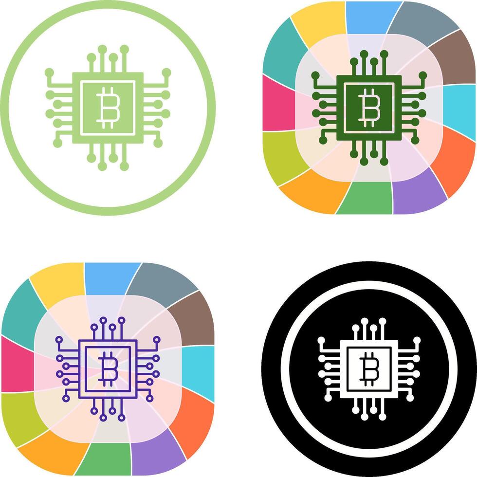 Chip Icon Design vector