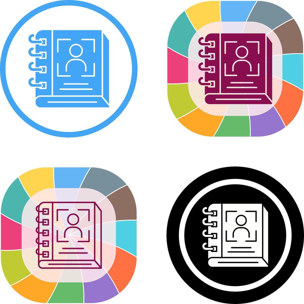 Directory Icon Design vector