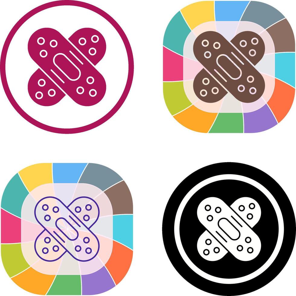 Bandage Icon Design vector