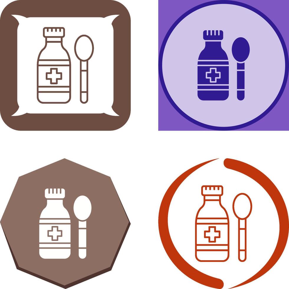 Syrup Icon Design vector