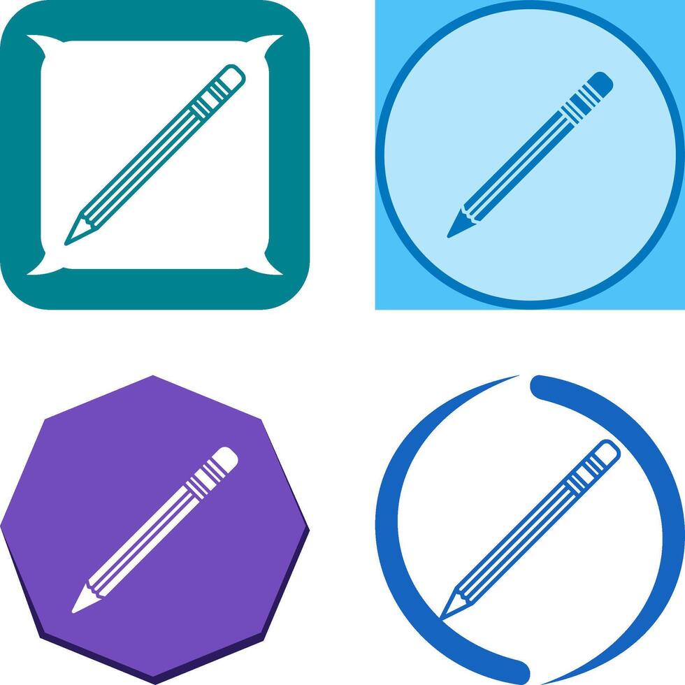 Pencil Icon Design vector