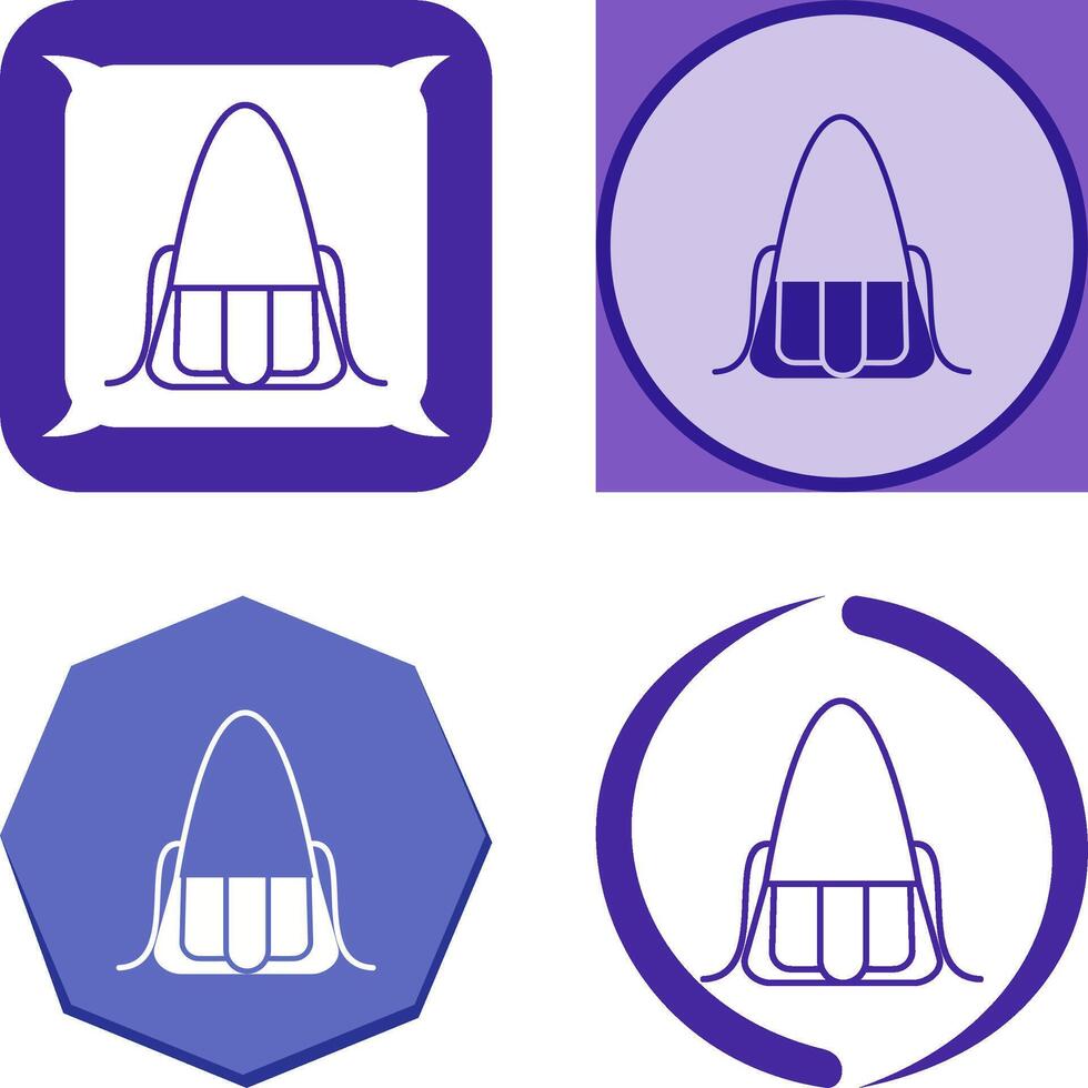 Bag Icon Design vector