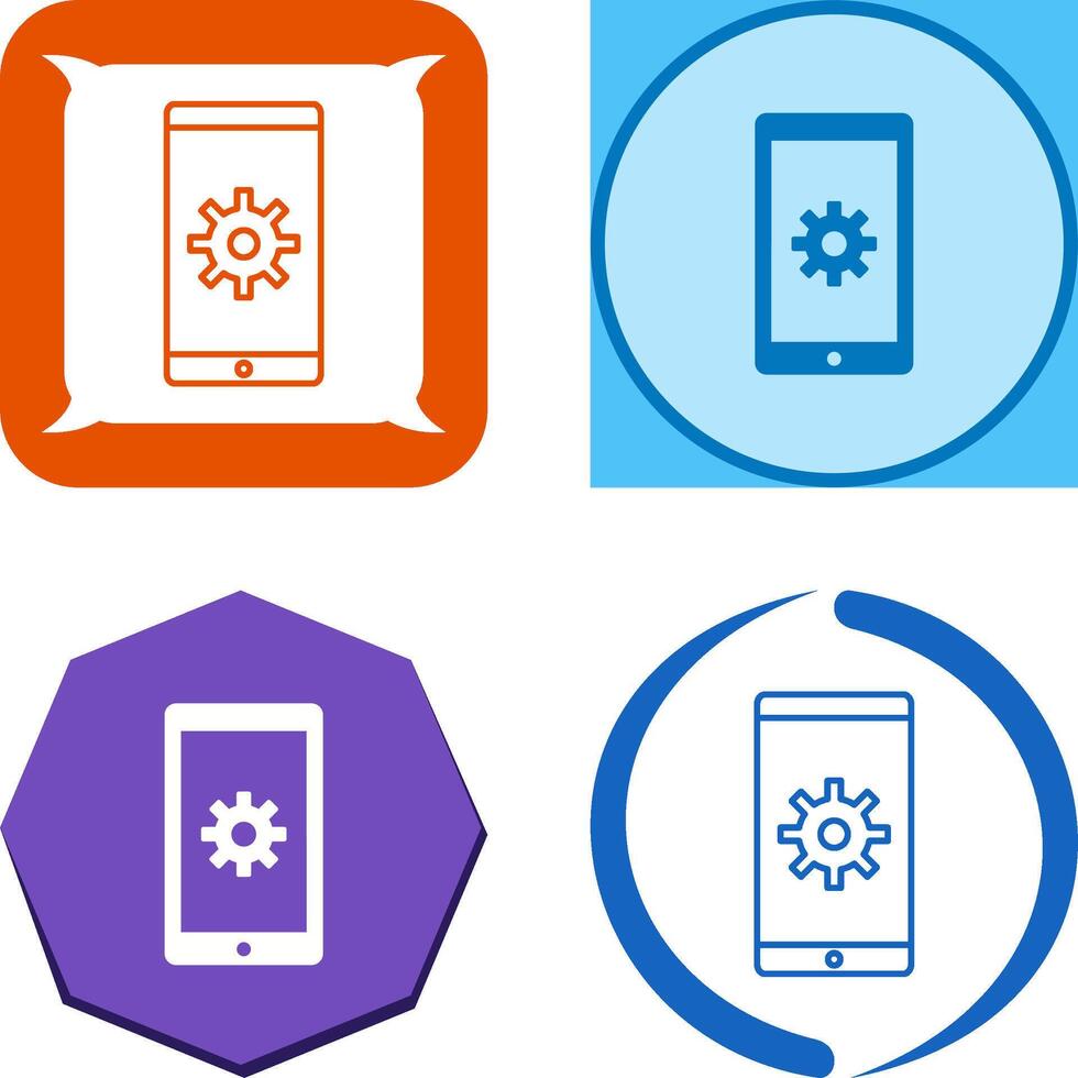 Network Settings Icon Design vector