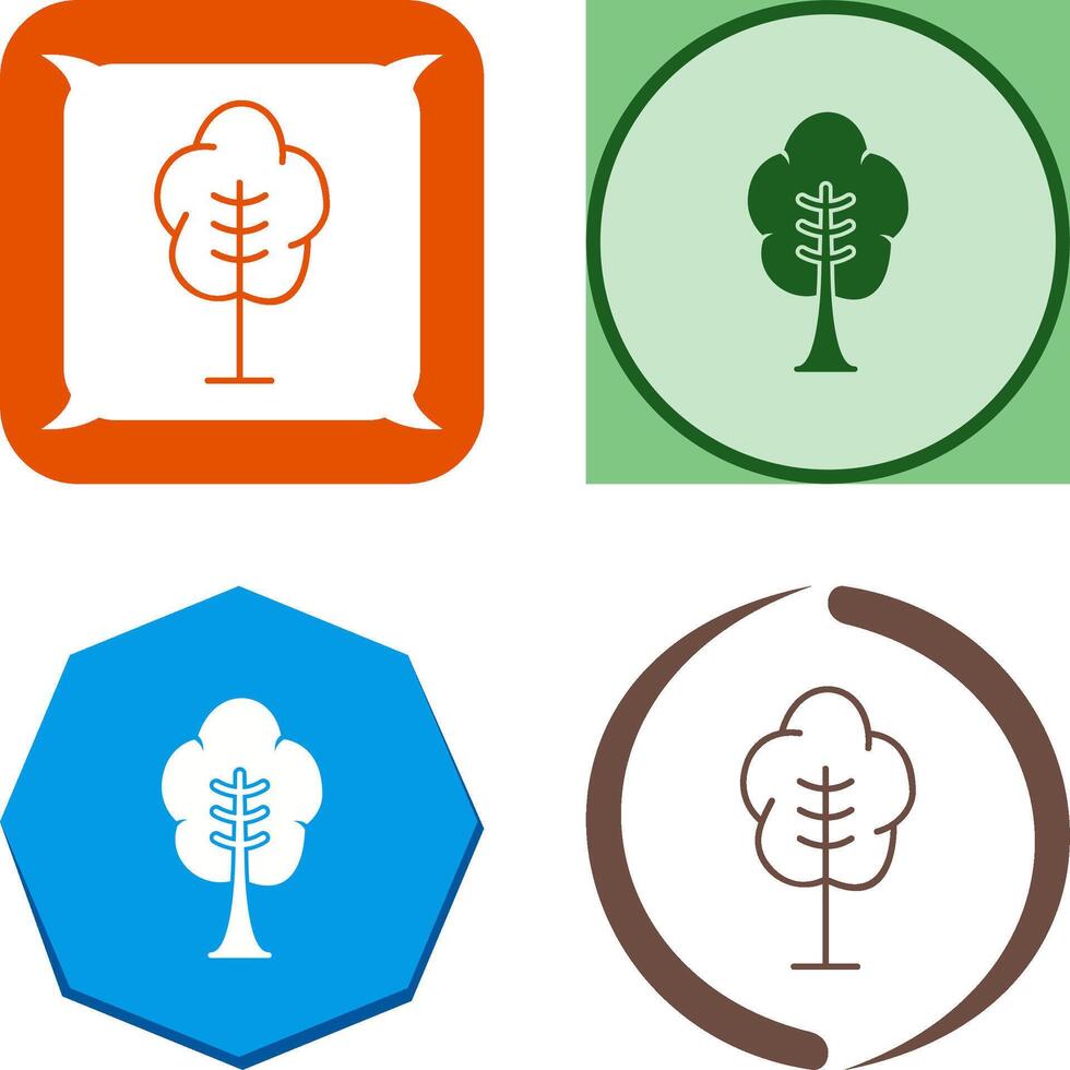 Tree Icon Design vector
