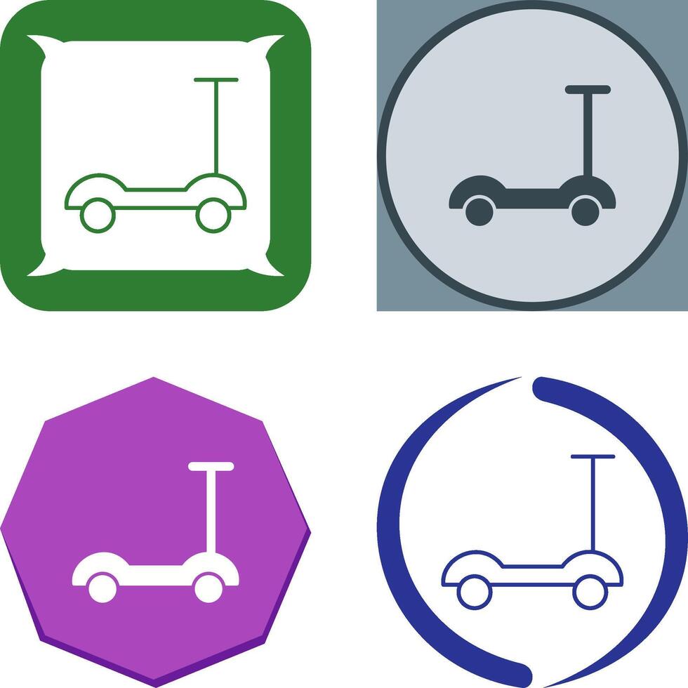 Scootie Icon Design vector