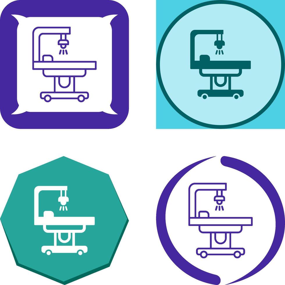 Operating Room Icon Design vector