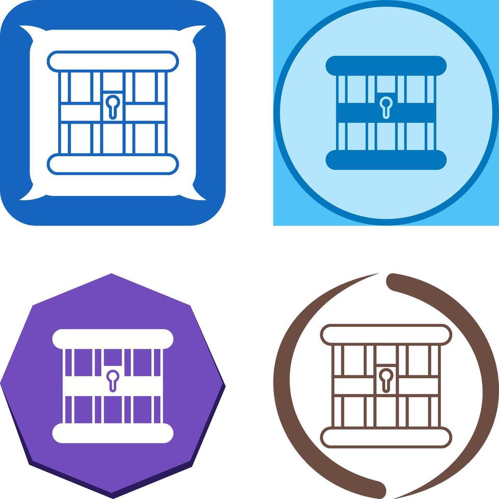 Jail Icon Design vector