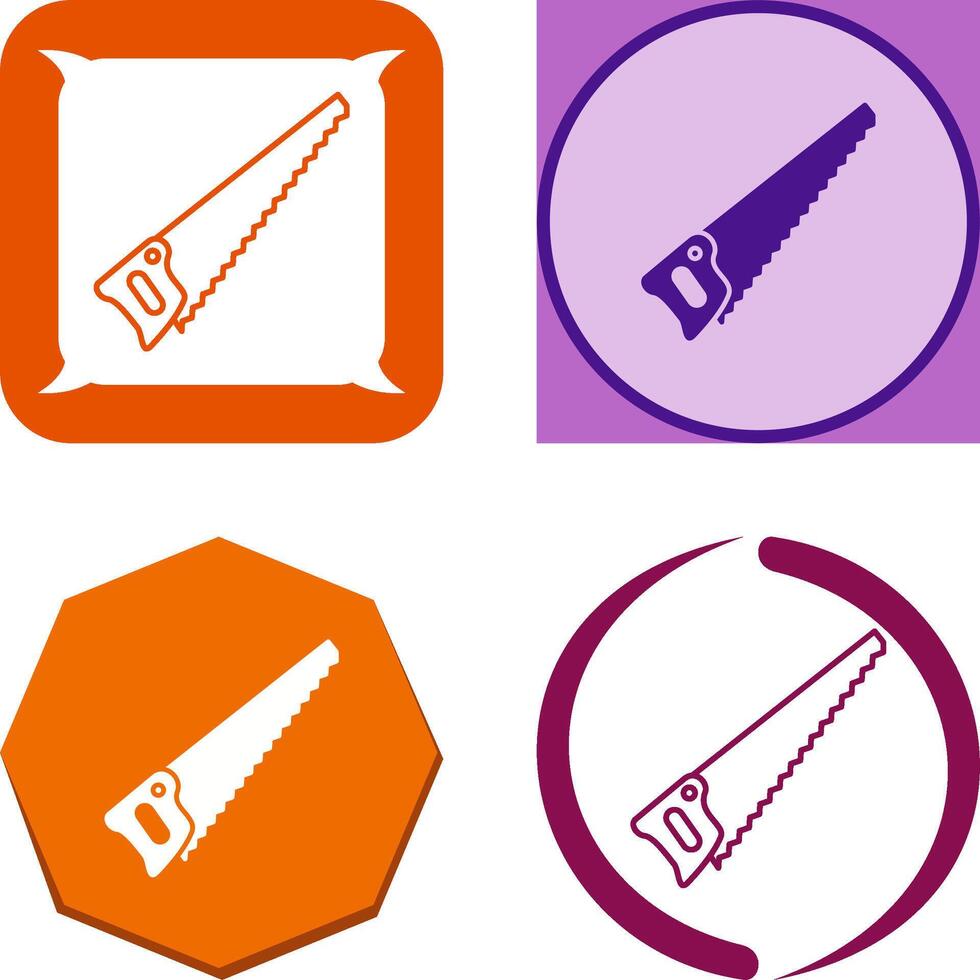 Saw Icon Design vector