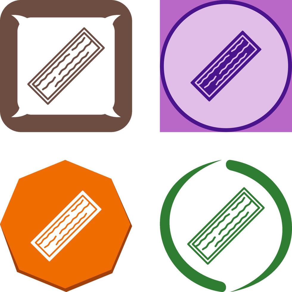 Plank Icon Design vector