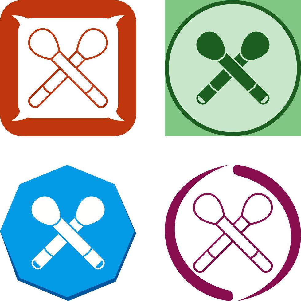 Brushes Icon Design vector