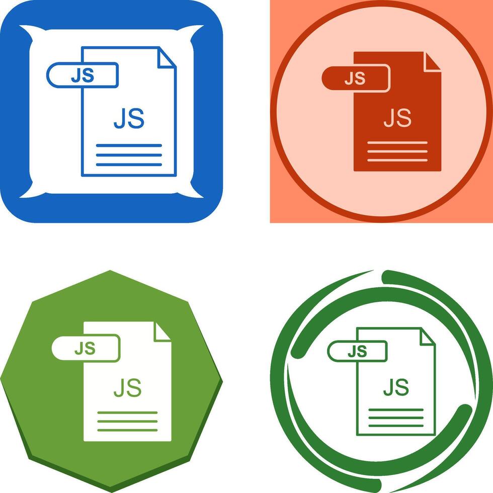 JS Icon Design vector