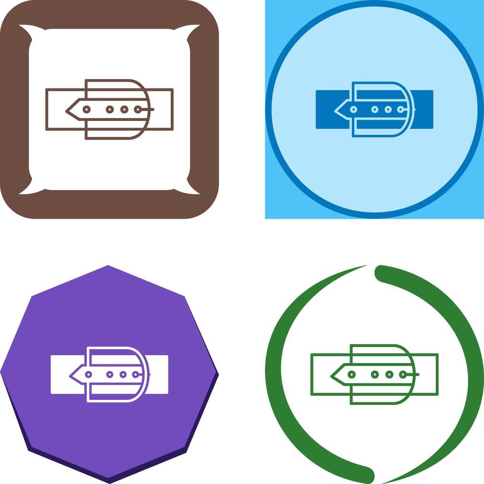 Belt Icon Design vector