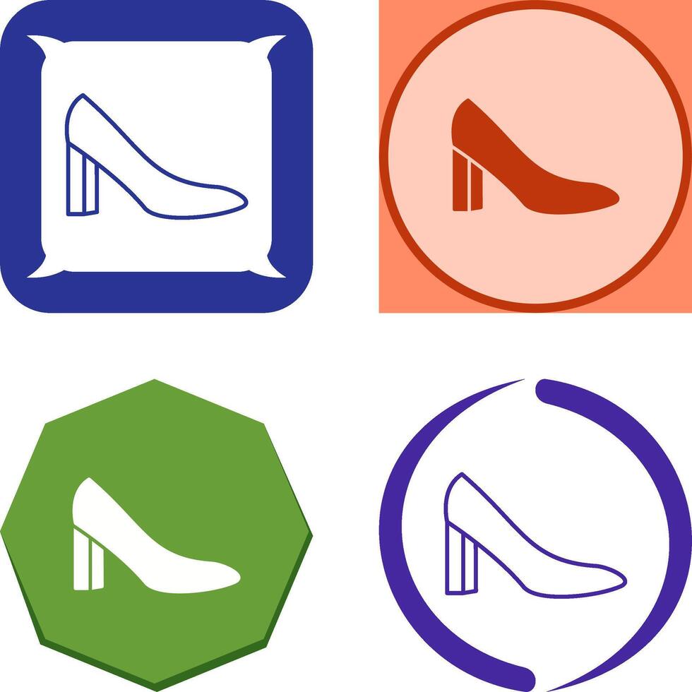 Heels Icon Design vector