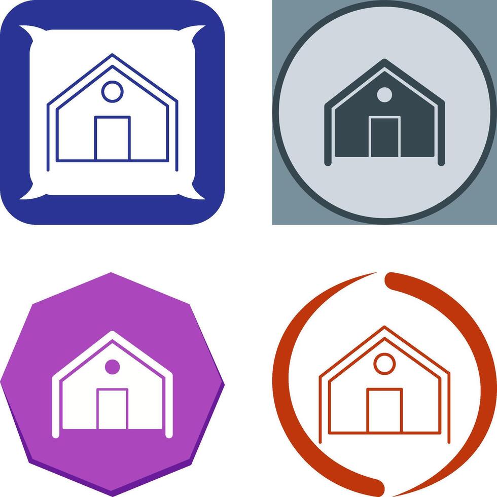Tent Icon Design vector