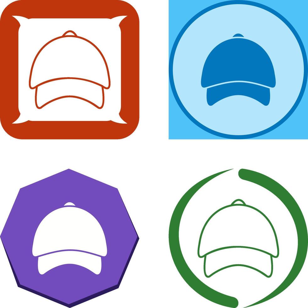 Cap Icon Design vector