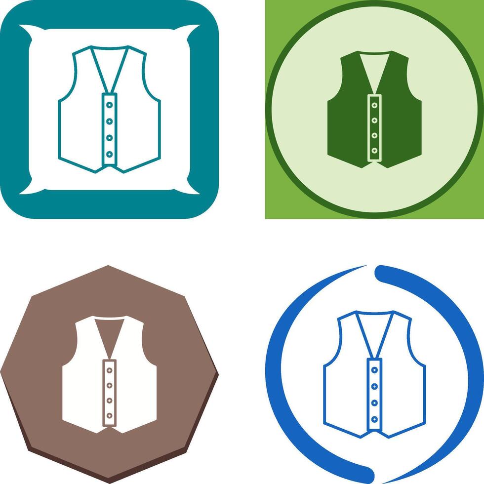 Vest Icon Design vector