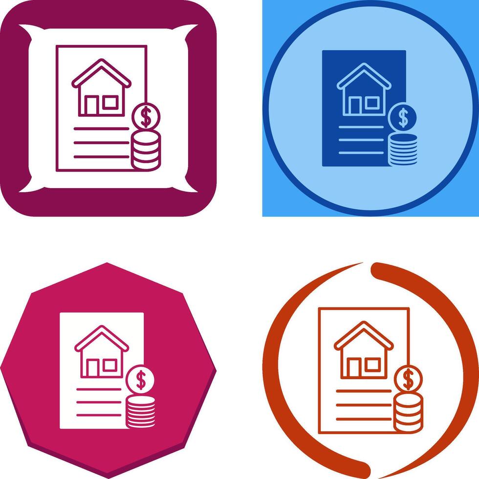 Financial Icon Design vector