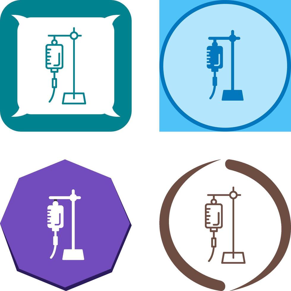 Saline Icon Design vector