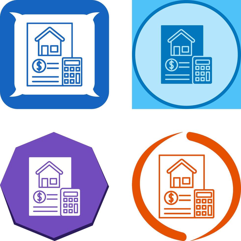 Calculator Icon Design vector