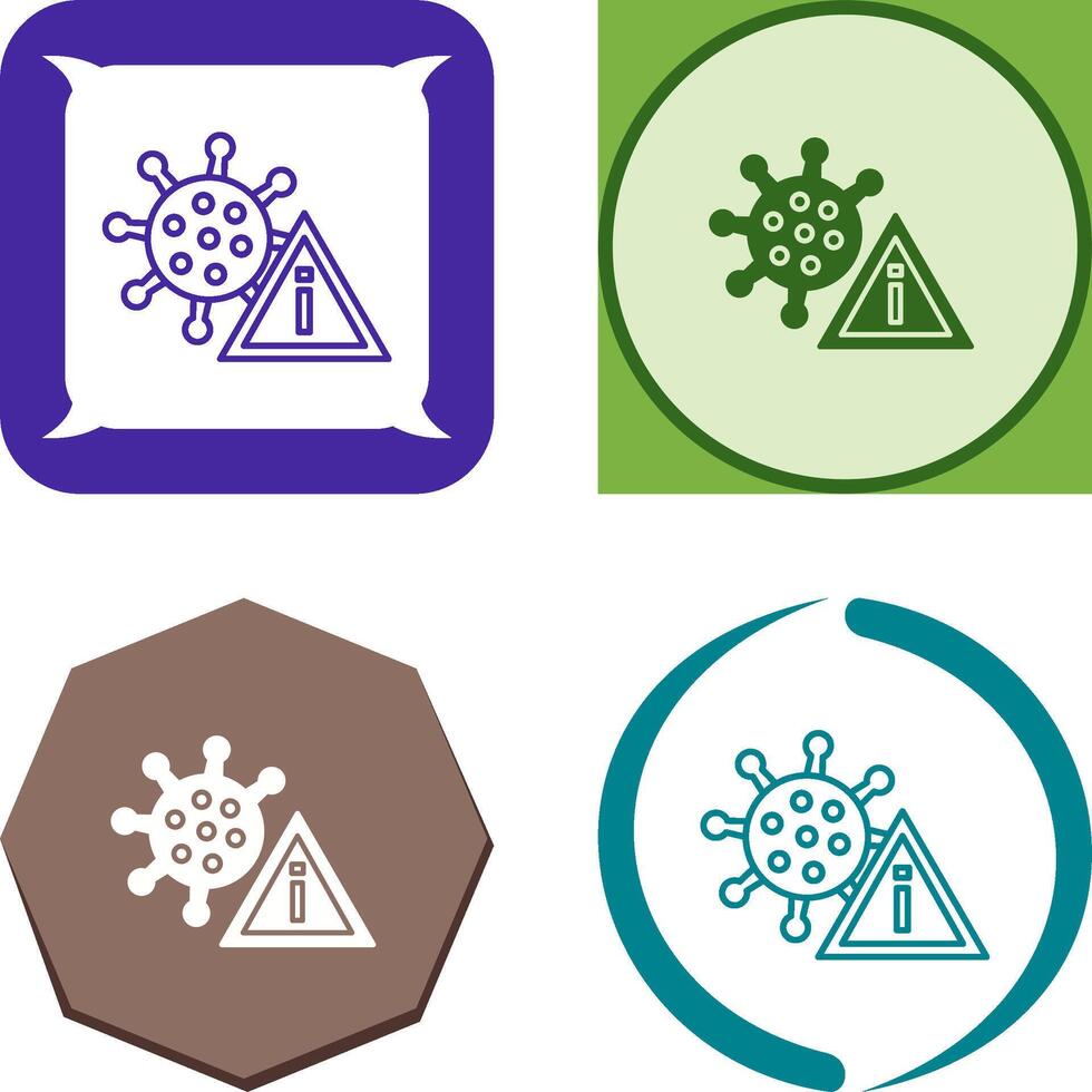 Coronavirus Icon Design vector