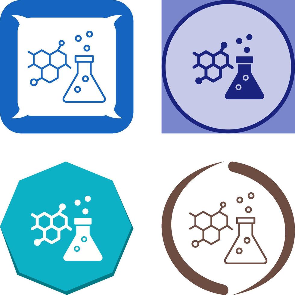 Chemistry Icon Design vector