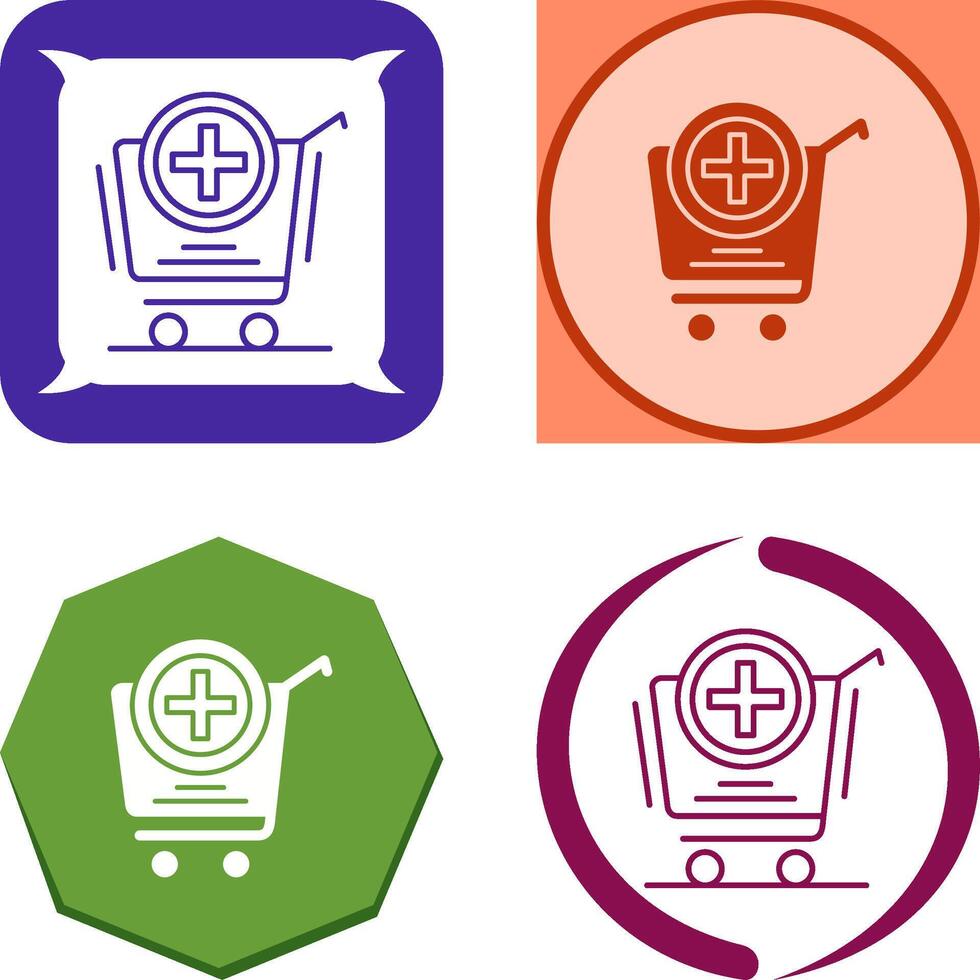 Add to Cart Icon Design vector