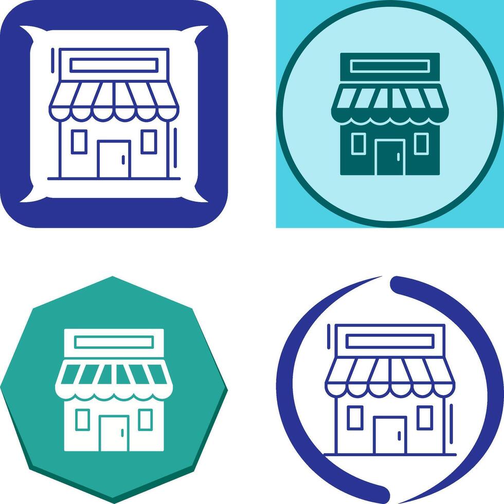 Retail Place Icon Design vector