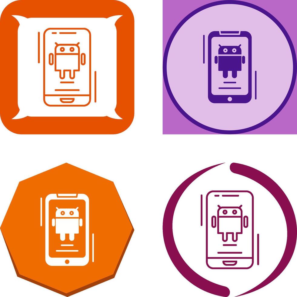 Android Icon Design vector