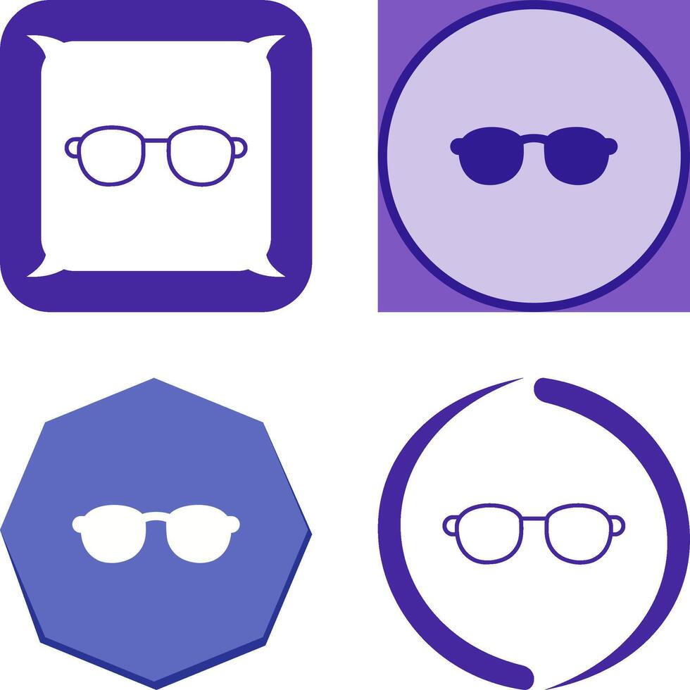Sunglasses Icon Design vector