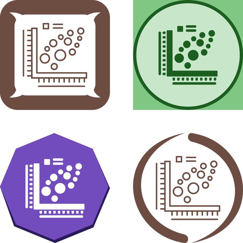 Plot Icon Design vector