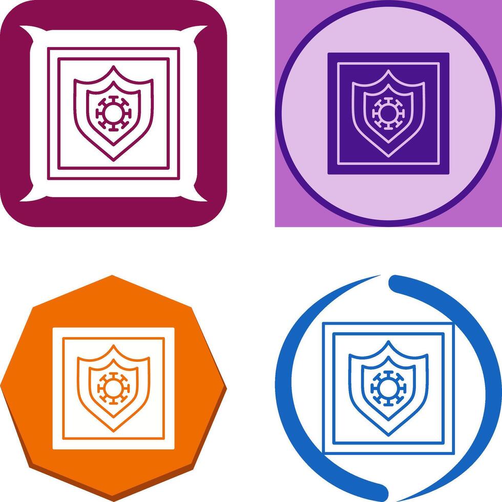 Shield Icon Design vector
