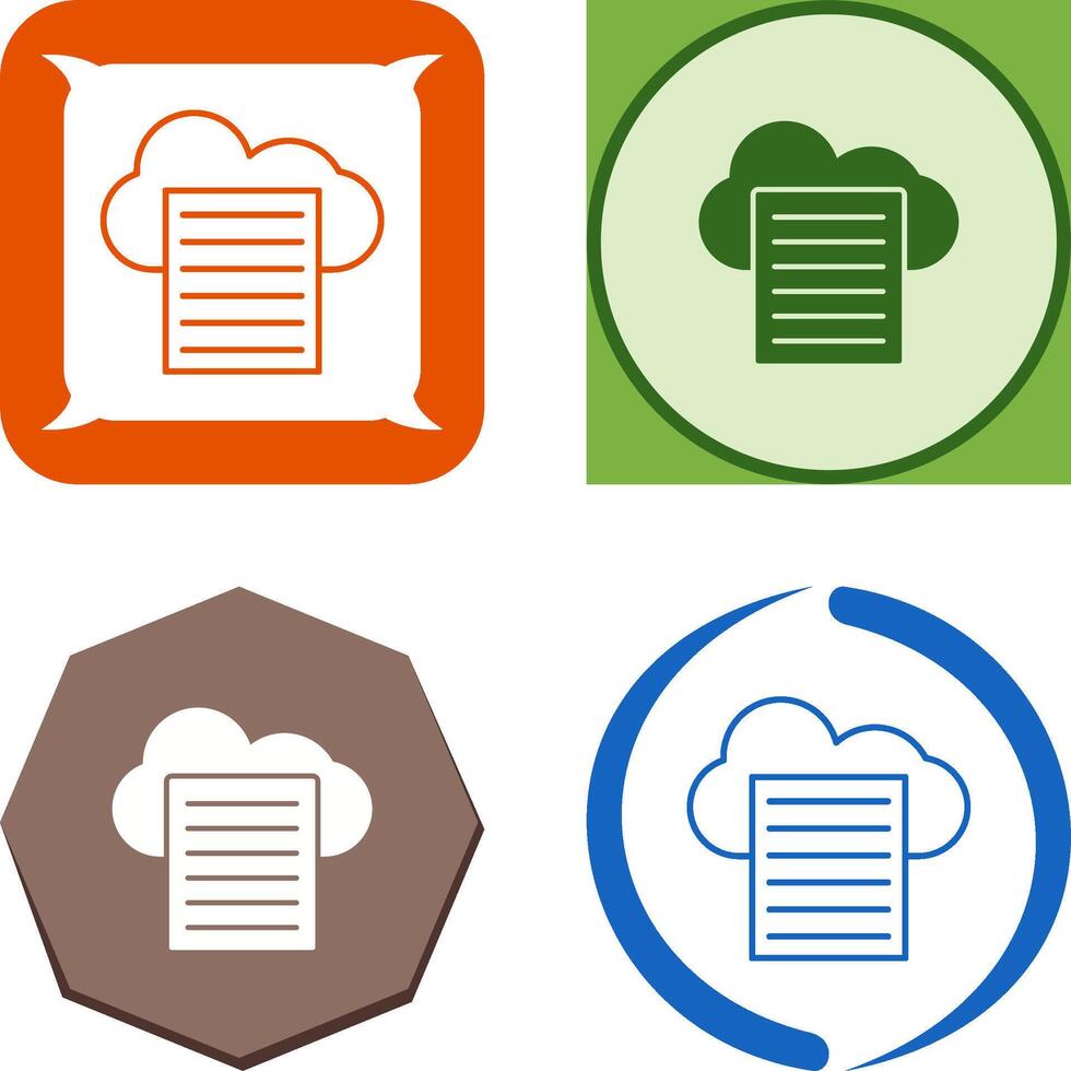 Sheet Icon Design vector