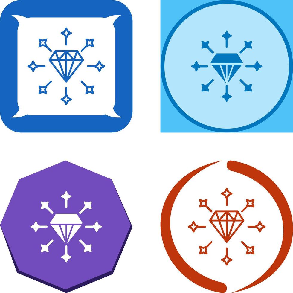 Diamond Icon Design vector