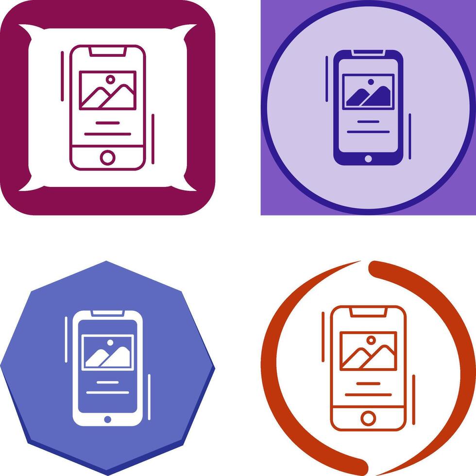 Gallery Icon Design vector