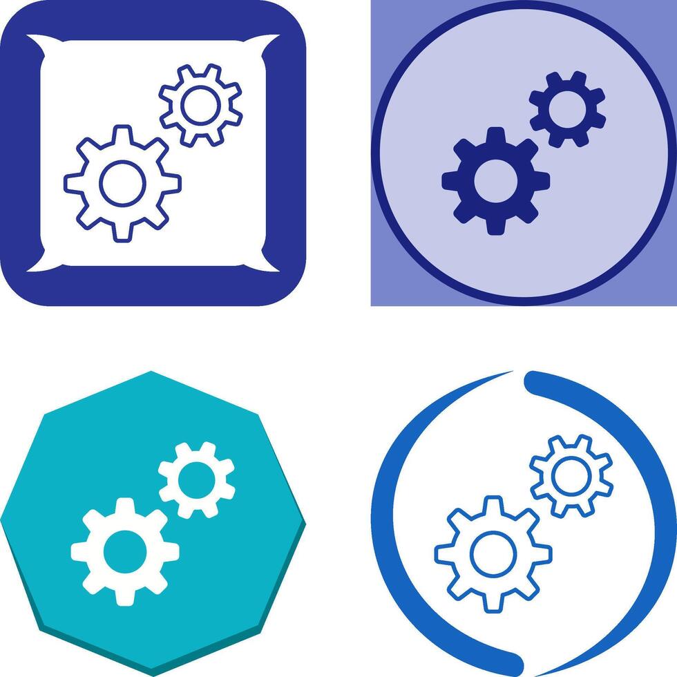 Setting Icon Design vector