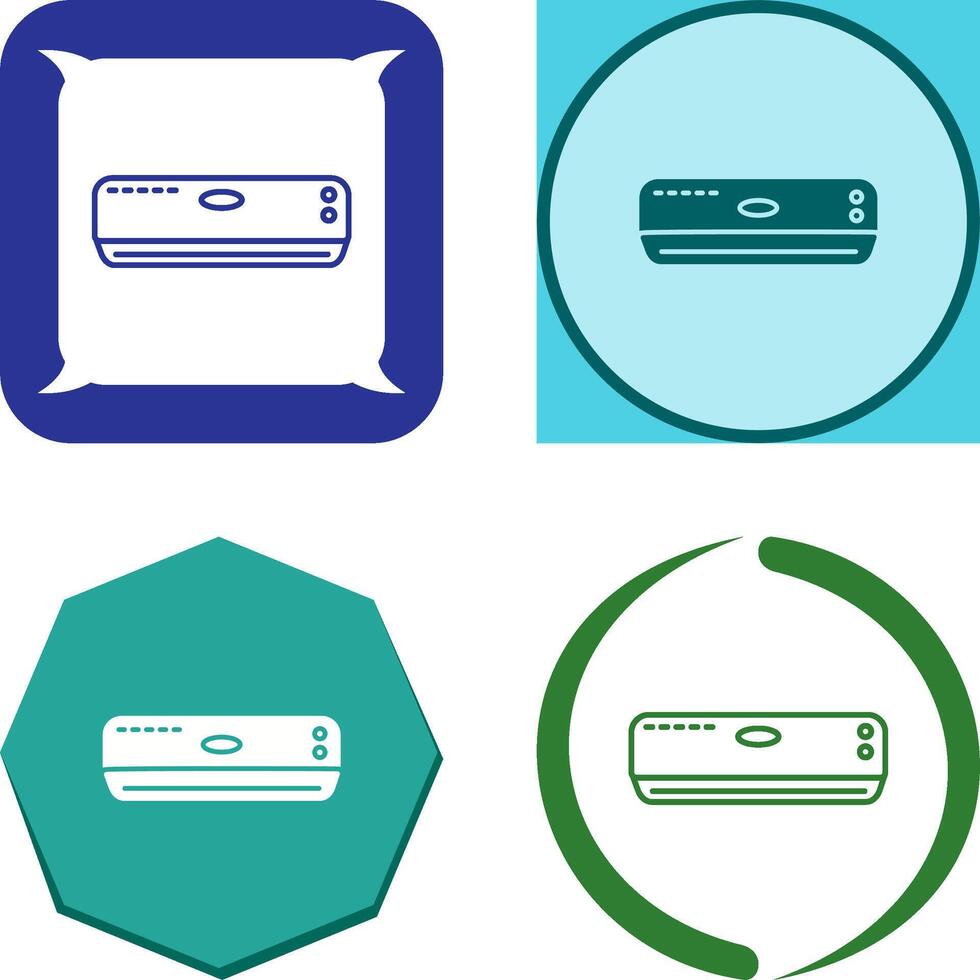 Air Conditioner Icon Design vector