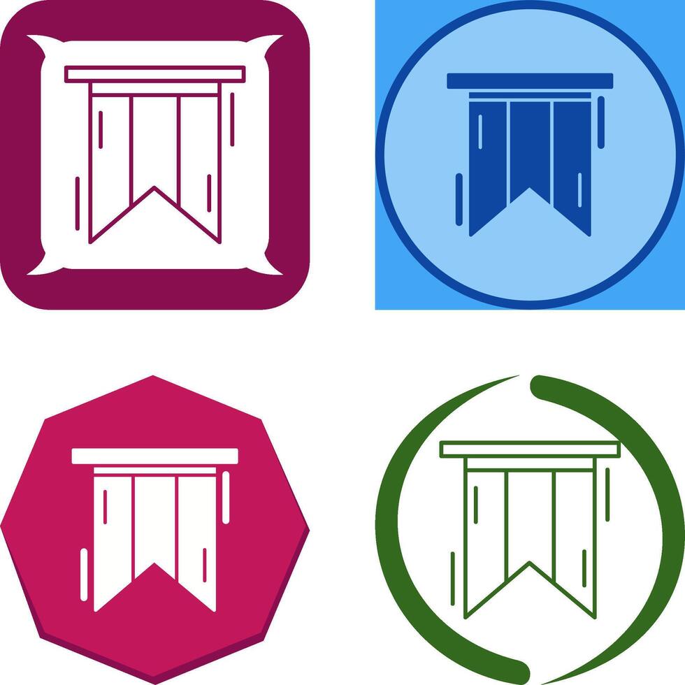 Bookmark Icon Design vector