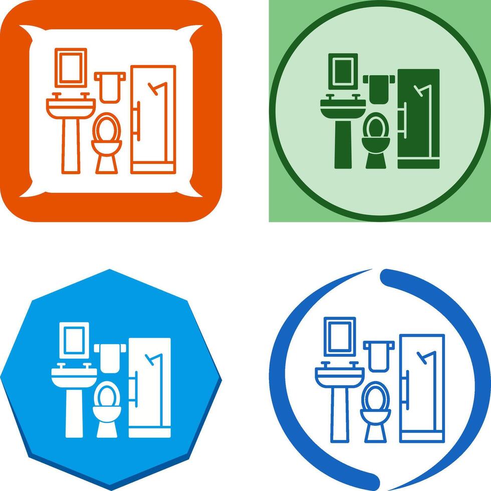Bath Icon Design vector