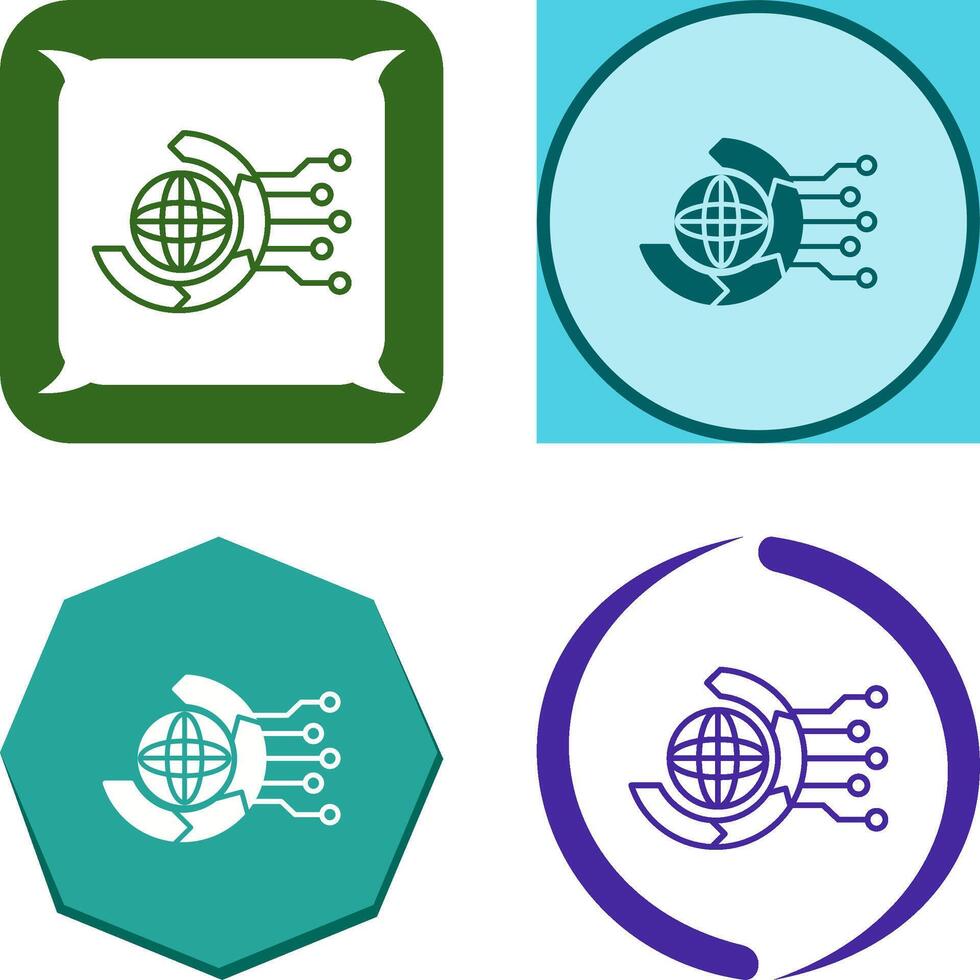 Internet Icon Design vector