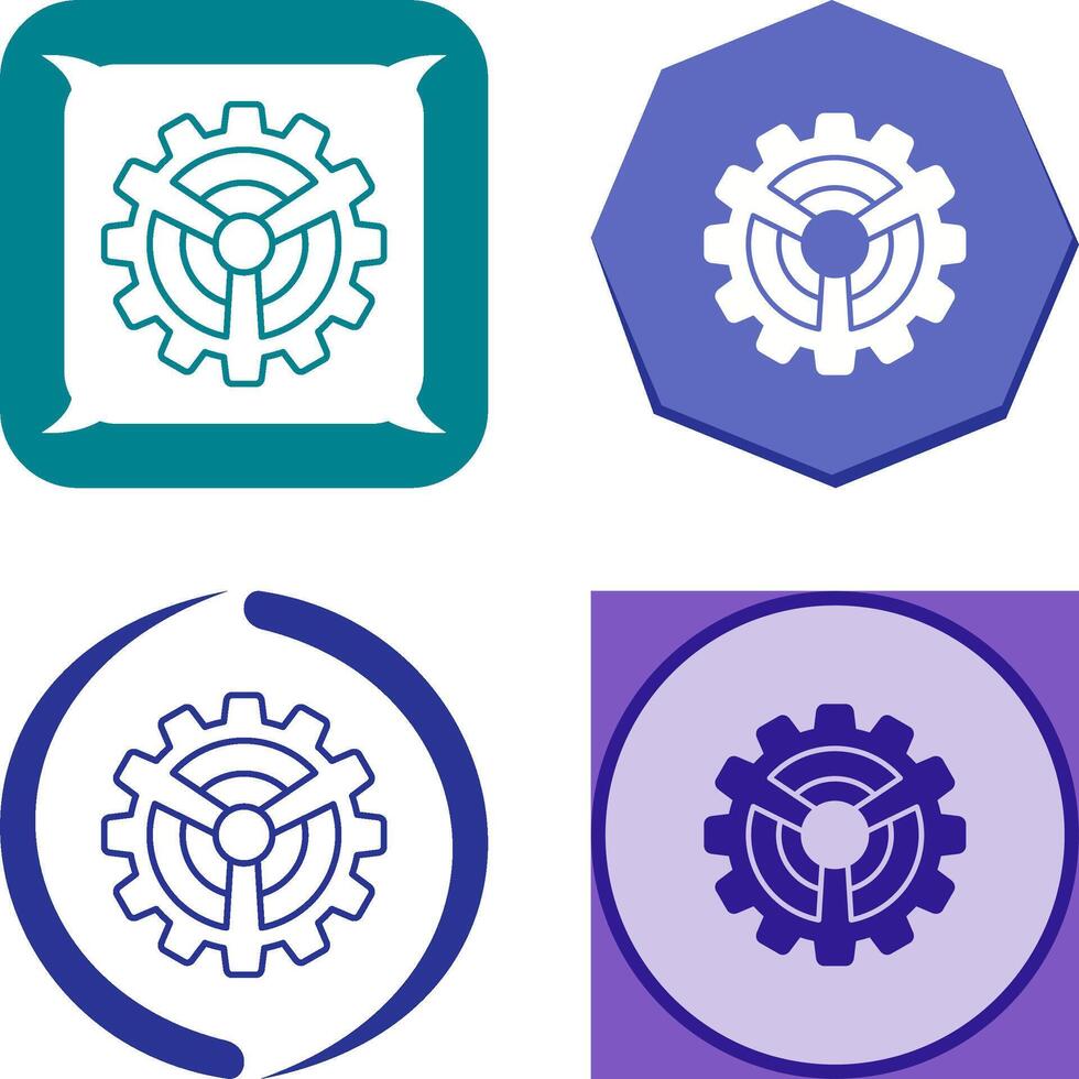 Settings Icon Design vector