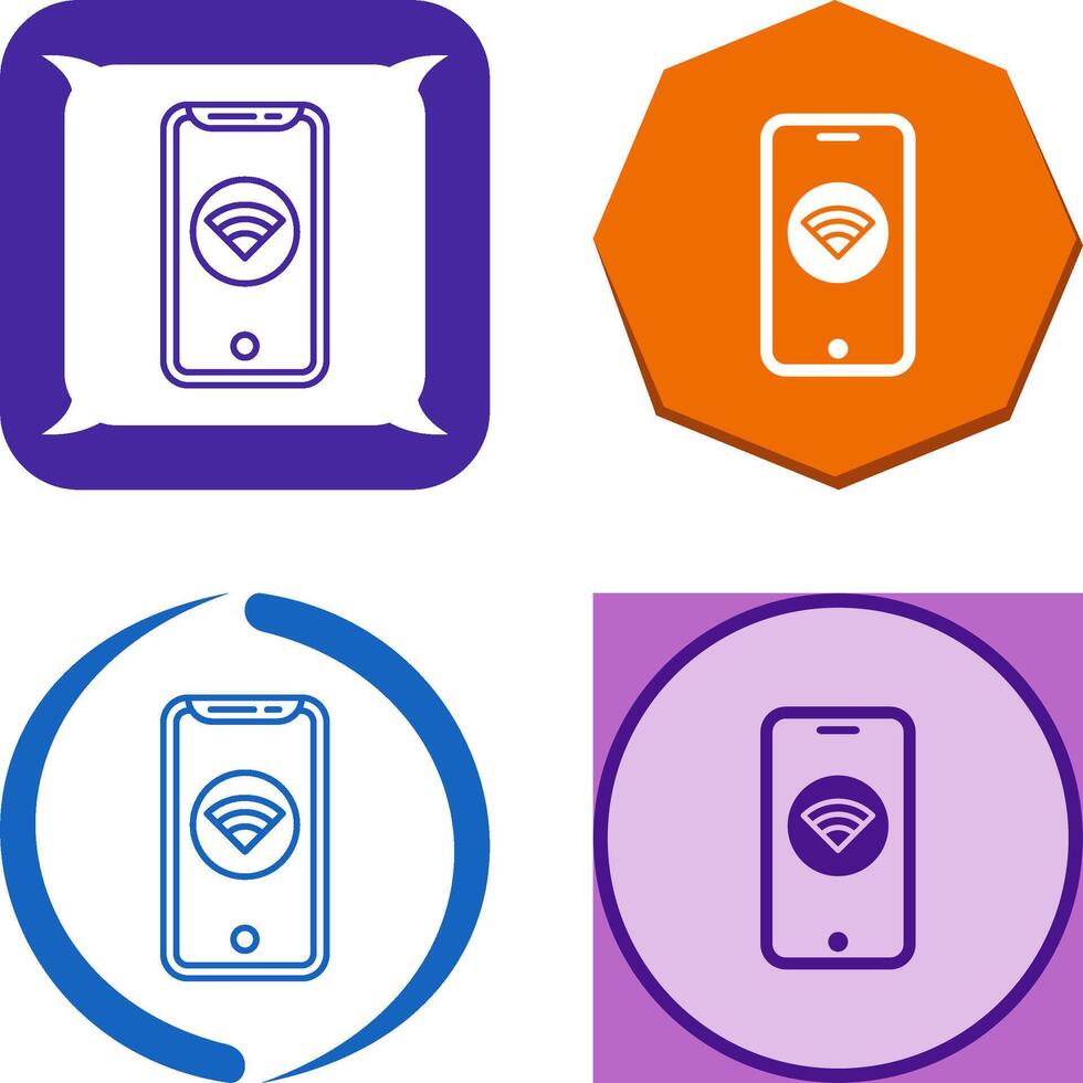 Wifi Icon Design vector