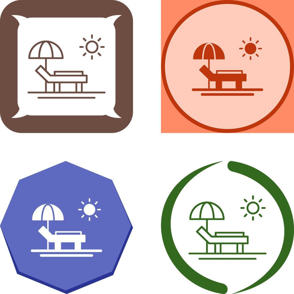 Hammock Icon Design vector