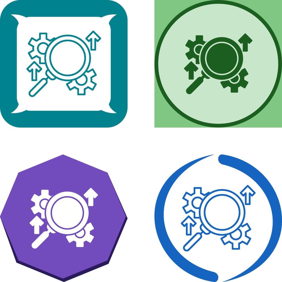 Search Icon Design vector