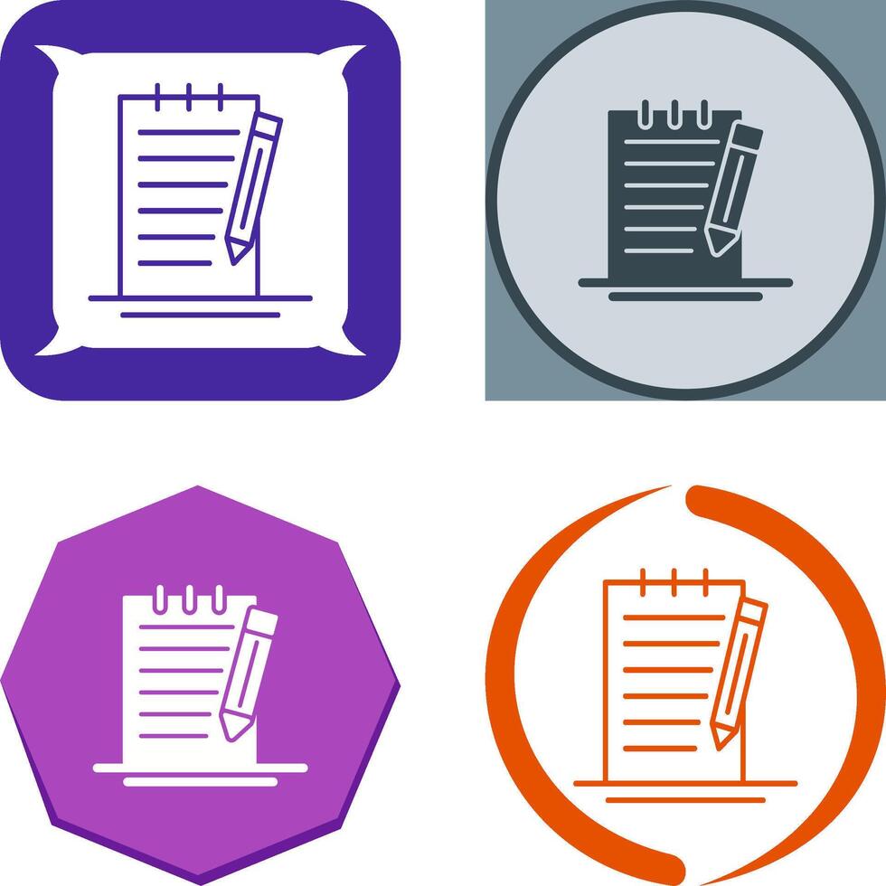 Check Up List Icon Design vector