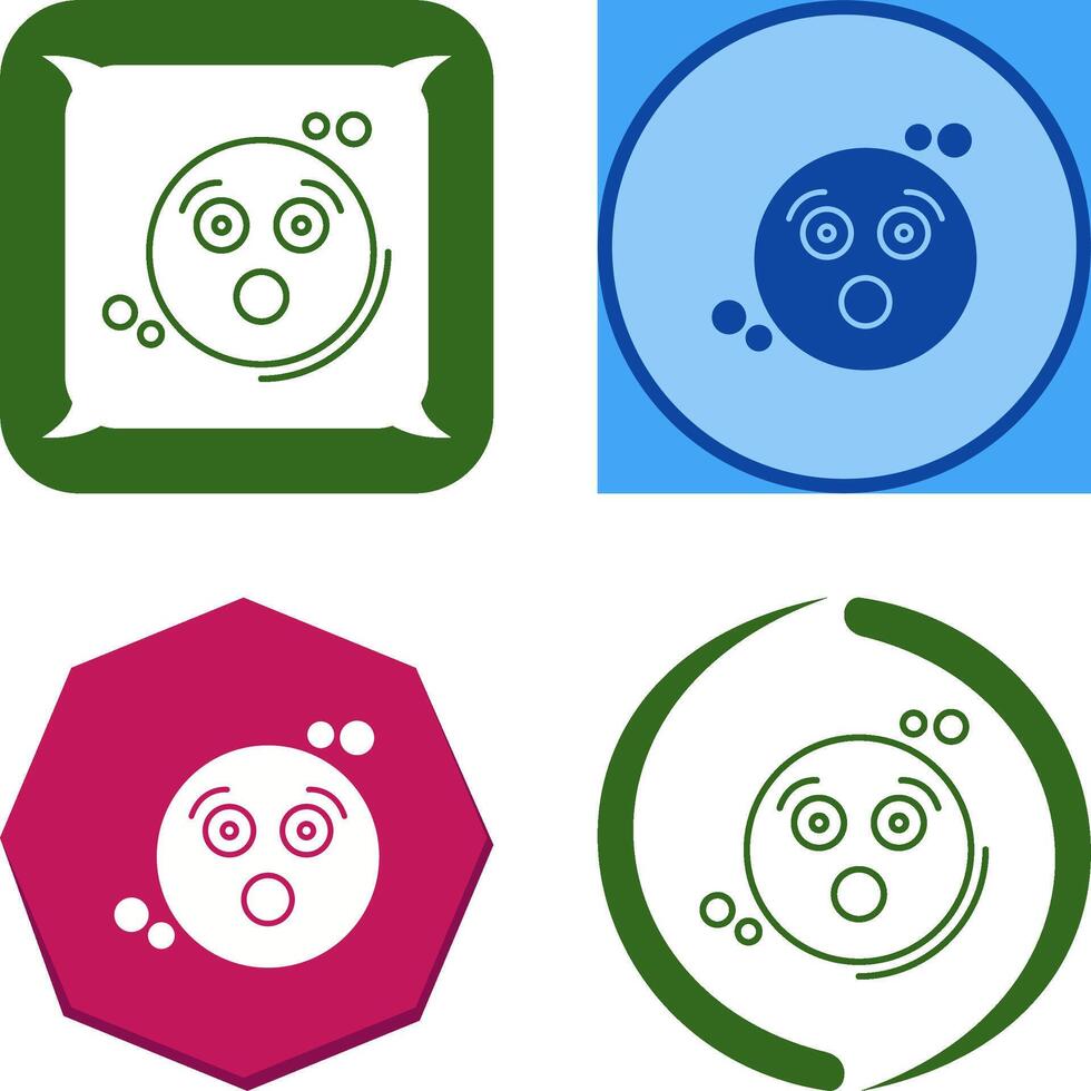 Surprised Icon Design vector