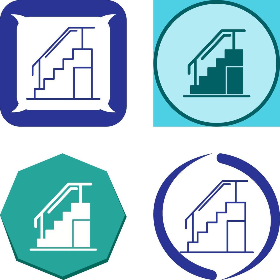 Stairs Icon Design vector